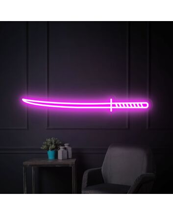 Brighten Up Any Space with Katana Led Neon Light Neon Sign - A Versatile Decor for Bedroom, Bar, Storefronts, and Themed Events