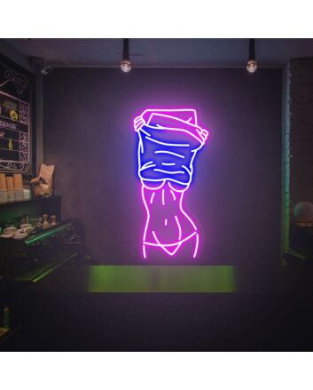Brighten Up Your Space: Sexy Body 20 Neon Sign Perfect for Adding a Seductive Glow to Bars, Bedrooms, and Bachelor/Bachelorette Parties.