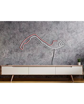 Rev Up Your Space: F1 Track Neon Sign Wall Art Monaco Race Decor Perfect for Office, Bar, and Racing Enthusiast Gatherings