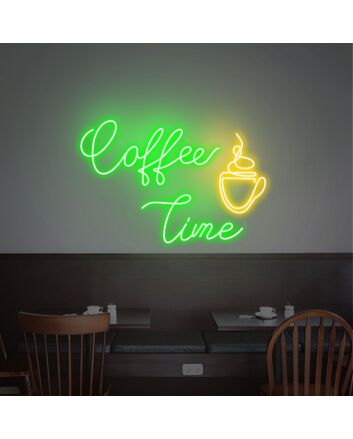 Brighten Your Cafe or Home Kitchen with the Coffee Shop Kitchen Wall Decor Led Neon Sign, Perfect for Bars and Parties Too!