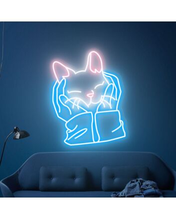 Brighten Up Your Space with Pet Your Cat Led Neon Sign - Perfect for Home, Pet Shops, and Cat-Themed Parties!