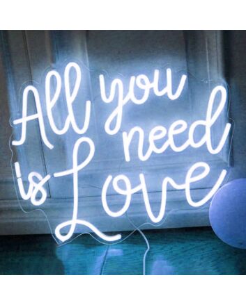 All You Need is Love  Wedding Neon Sign