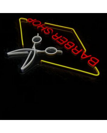 Brighten Your Barbershop, Spa, or Home with the Vibrant Barber Neon LED Sign - Perfect for Creating a Welcoming Atmosphere or Adding a Touch of Artistic Flair to Your Decor.