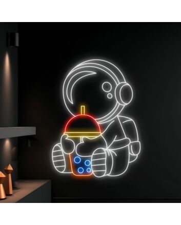 Enhance Your Space with the Bubble Tea LED Neon Sign: Perfect for Cafes, Home Bars, and Themed Parties
