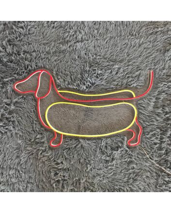 Add a whimsical touch to your kitchen or diner with the Dachshund Hotdog Led Sign, perfect for food-themed decor and lively gatherings.
