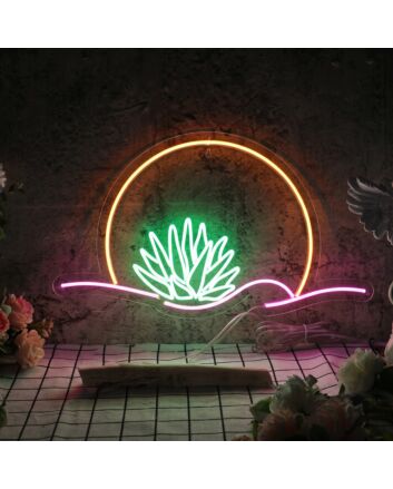 Brighten Up Your Coffee Bar, Club, and Home Gatherings with Desert Led Neon Sign Decor.