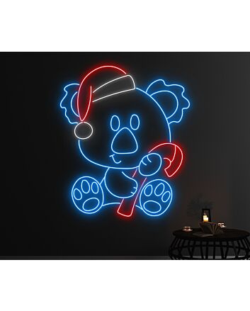 Brighten Up Your Space: Koala Led Sign Koala Led Light Custom Christmas Led Neon Sign for Bars, Weddings, and Home Decor.