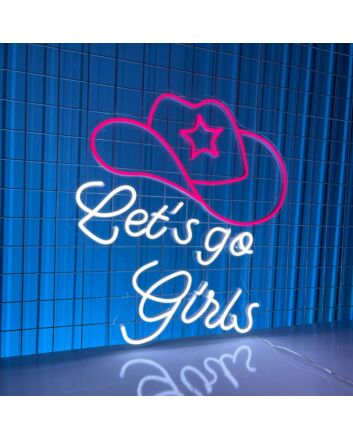 Lets Go Girls Lets Party Led Light Christmas Decor Led Neon Sign