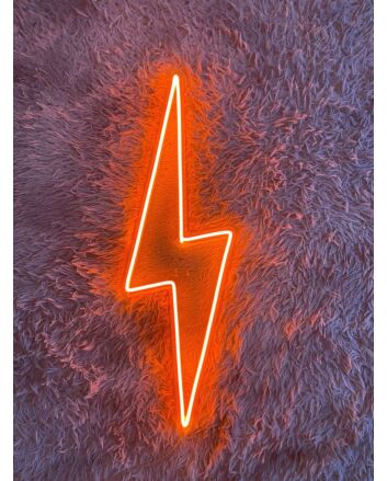 Lightning Bolt Led Neon Sign Custom Lightning Restaurant Home Room Decor Bar Club Decor