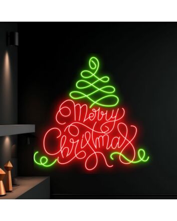 Merry Christmas Led Neon Sign Christmas Decor