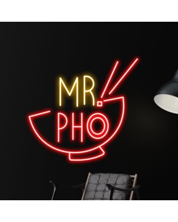 Mrpho Logo Restaurant Led Neon Sign Pho Noodle Neon Led Sign