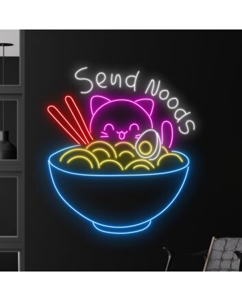 Ramen Neon Led Sign Ramen Japanese Logo Decor Ramen Hanging Led Neon Sign