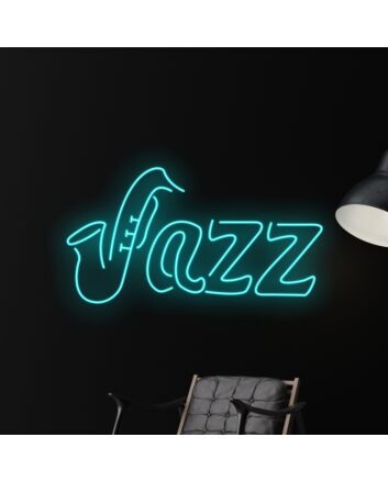 Saxophone Jazz Led Neon Sign Custom Jazz Neon Light Light Bar Club Decor