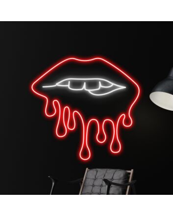 Sexy Lips Dripping Led Neon Sign Dripping Lips Neon Light Sexy Lips Led Light