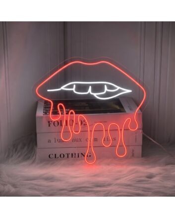 Sexy Lips Dripping Led Neon Sign Dripping Lips Neon Light Sexy Lips Led Light