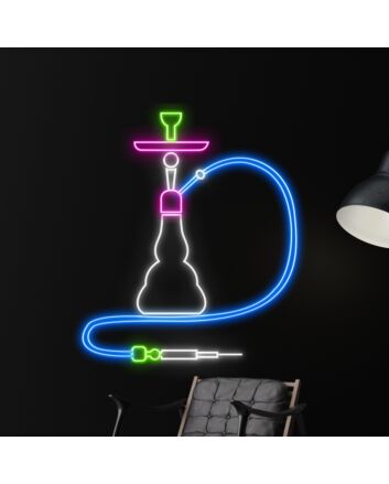 Smoking Shop Wall Led Art Leaf Led Light Smoking Sign