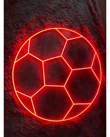 Soccer Ball Football Neon Light Christmas Decor Led Neon Sign