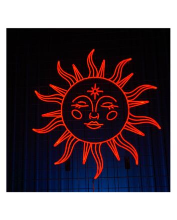 Sun Led Neon Sign Sun Lover Neon Led Light Sun Led Sign