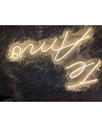 Te Amo Led Neon Sign Peace On Earth Led Light Christmas Decor
