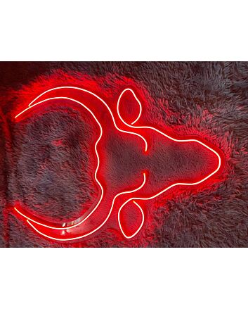 Texas Bull Head Led Neon Sign Restaurant Bar Club Decor