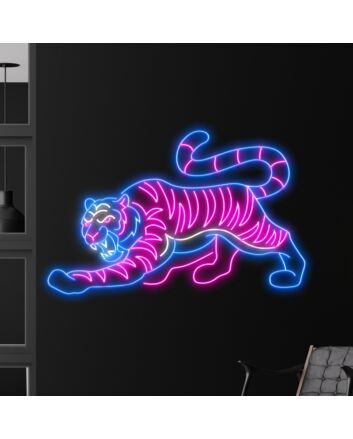 Tiger Led Neon Sign Children Room Neon Light Room Kid Decor