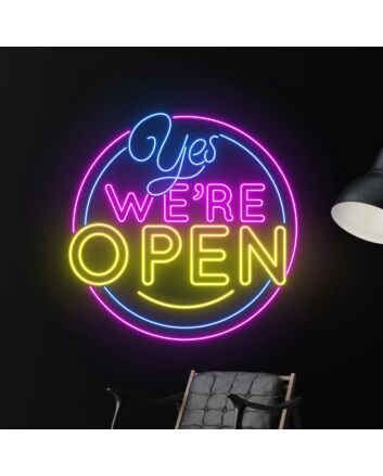 Were Open Welcome Decor Light Bar Club Led Light