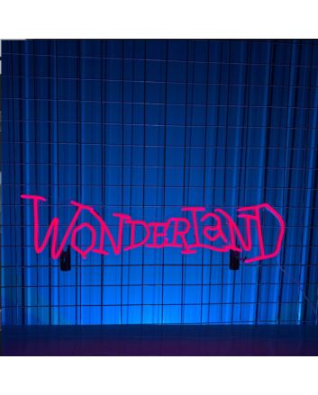 Wonderland Led Neon Sign Custom Text Quote Neon Led Sign
