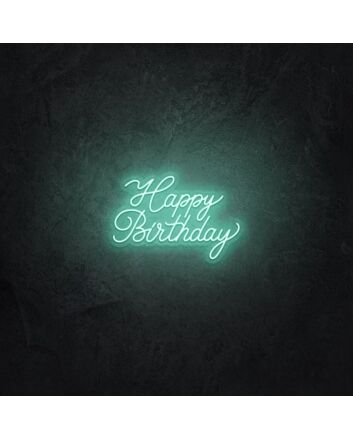 Happy Birthday V1 LED Neon Sign