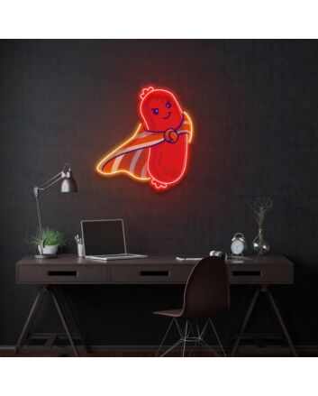 Sausage Led Uv Neon Sign Funny Restaurant Wall Decor Sausage Sign