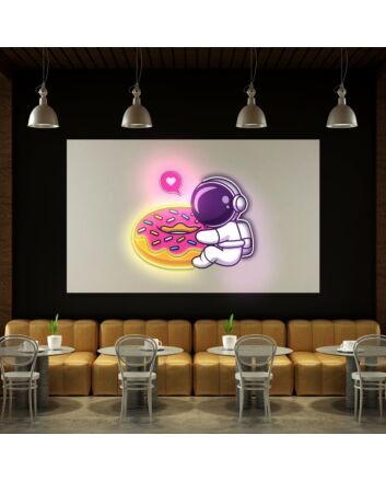Donut Uv Light Neon Artwork Illuminate Your Space