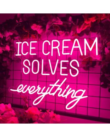 Ice Cream Neon Sign Add A Deliciously Cool Touch To Your Space
