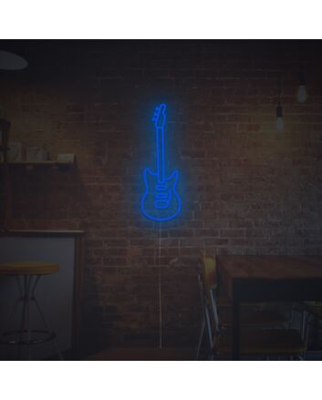 Vintage Digital Guitar LED Neon Sign