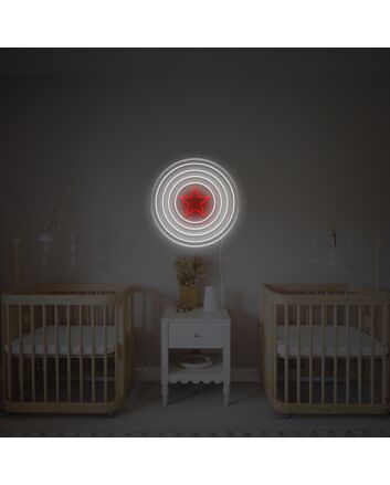 Captain Of Amercian Shield LED Neon Sign