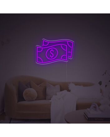Dollar Money LED Neon Sign