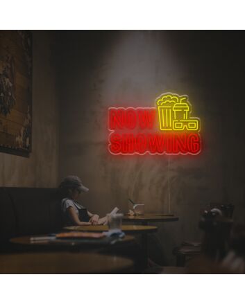 Now Showing LED Neon Sign
