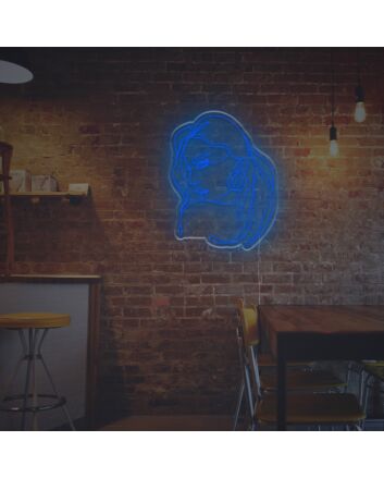 Look Back Lady LED Neon Sign