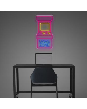 Game Zone With Acrade LED Neon Sign