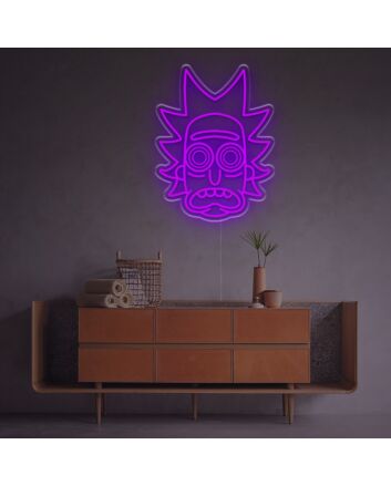 Rick Head LED Neon Sign