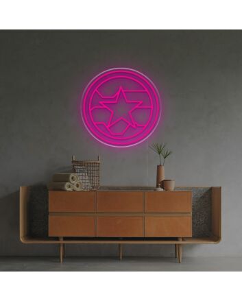 Winter Soldier Shield LED Neon Sign