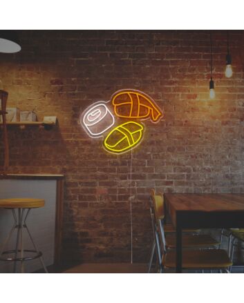 Different Types Of Sushi LED Neon Sign