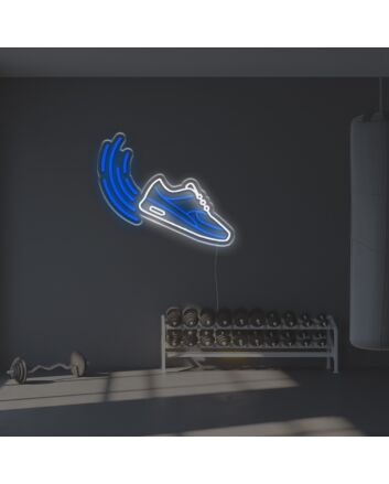 Snakers With Wave LED Neon Sign