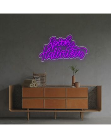 Spooky Halloween LED Neon Sign