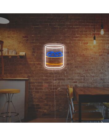 Ice Whisky LED Neon Sign