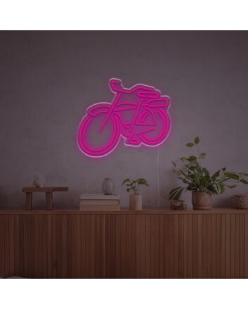 Detailed Bicyle LED Neon Sign