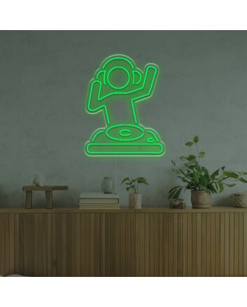 Excited Dj LED Neon Sign