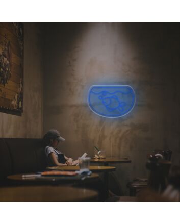 Goldfish With Bubble LED Neon Sign