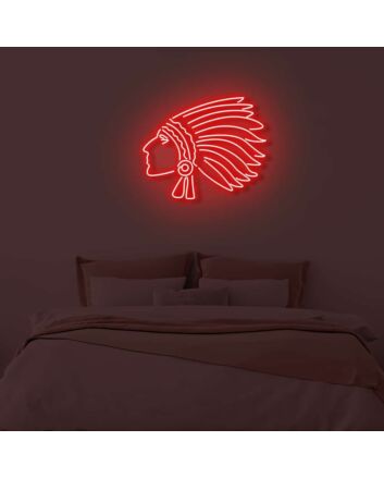 Native American LED Sign