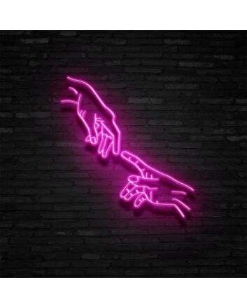 Hand Of God Neon Sign