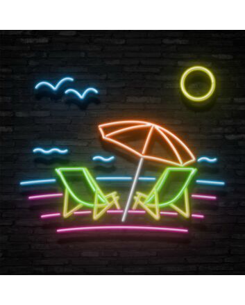 Beach Neon Sign