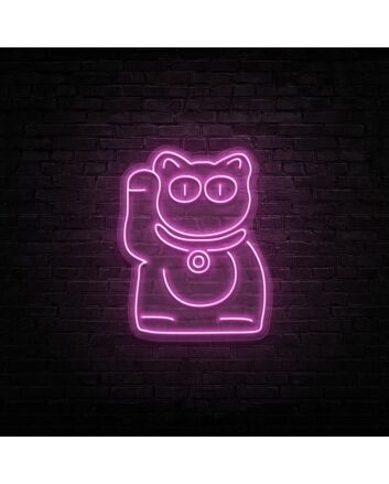 China Cat Neon Sign